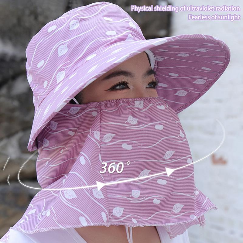 Женская шляпа от солнца, защита от ультрафиолета, шляпы для рыбалки, охоты, походов, широкополая панама, летняя маска, защитный чехол, кепки с козырьком для улицы