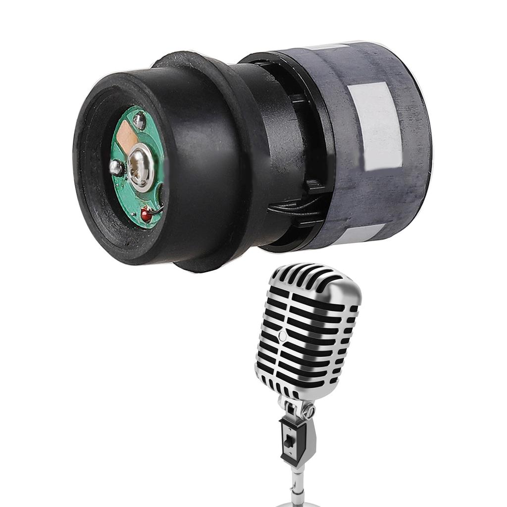 Handheld Microphone Core Dynamic Mic Capsules Cartridge Head Replacement for Wireless Wired Anti-howling Capsule Mic