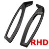 ABS Chrome Car Air Conditioning A/C Vent Outlet Cover Trim Decoration Sticker for Toyota C-HR CHR 2016 - 2022 RHD