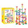 Marble Run Building Blocks DIY Three Dimensional Race Track Marble Toy Construction Building Blocks
