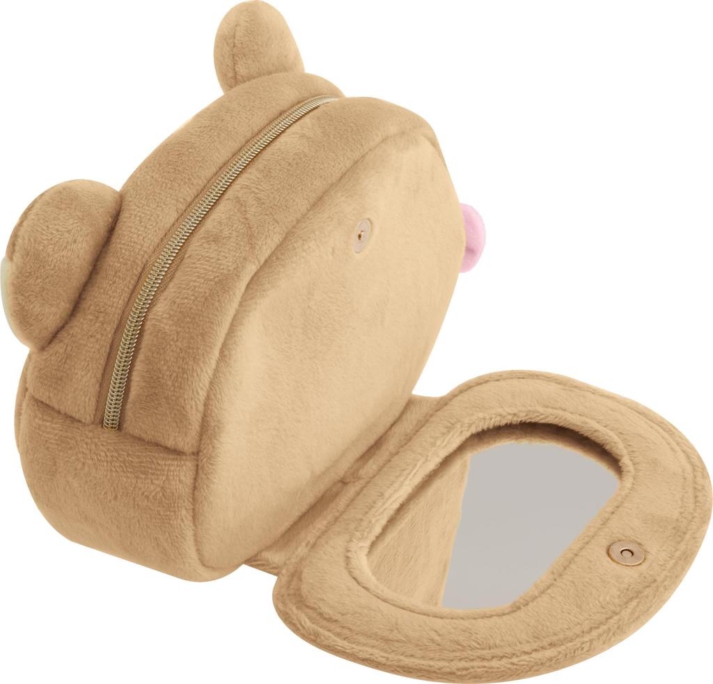 Rilakkuma Plush Pouch with Rilakkuma CA82001 San-X Mirror