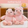 Pig Soft Cartoon Plush Toys Companion Gold Mink Velvet Material Kids Gift Girls