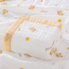 Baby Pure Cotton Class A Soft and Breathable Six-layer Integrated Children's Bath Towel Kindergarten Small Quilt