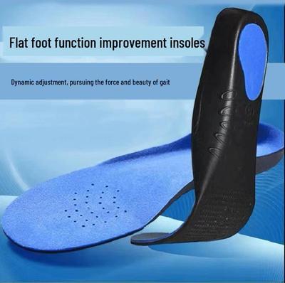 Амортизирующие стельки из ЭВА с поддержкой свода стопы для плоскостопия и высокого подъема, дышащие и обрезаемые