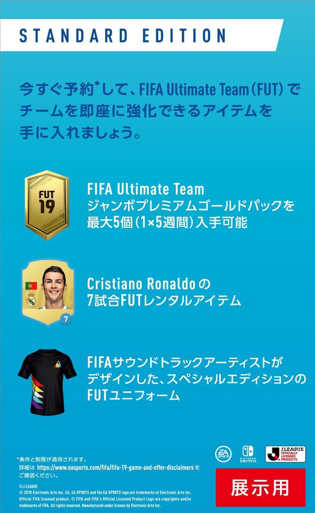 FIFA 19 СТАНДАРТНОЕ ИЗДАНИЕ Switch -