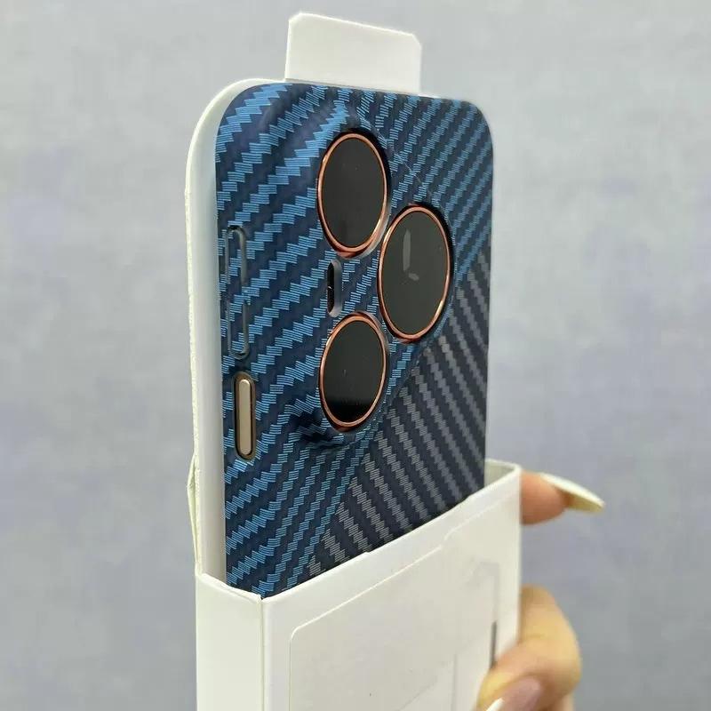 Чехол для Huawei Pura90 Pro Max Жесткий ПК Новый Углеродное волокно Матовый Ударопрочный Чехол для телефона Для Huawei Pura90 Pro Max 5G Оболочка Бампер