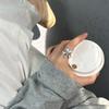 Серия Huaxu Кольцо с синим кольцом Qiandai женское оригинальный дизайн открытое регулируемое нишевое кольцо продвинутое чувство кольцо на указательный палец женское