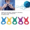 50Pcs Light Weight Thread Holder Colourful Bobbin Spools Durable Yarn Bobbins  For Sewing