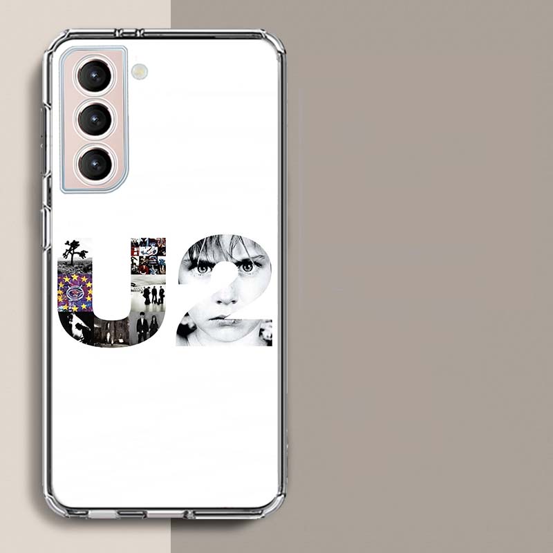 Чехол для телефона Band U2 для Samsung A16 A26 A36 A56 A17 A15 A25 A35 A55 A14 A24 A34 A54 A04S A05S Galaxy Note 20 10 9 8 A9 A8 A7 A6 C