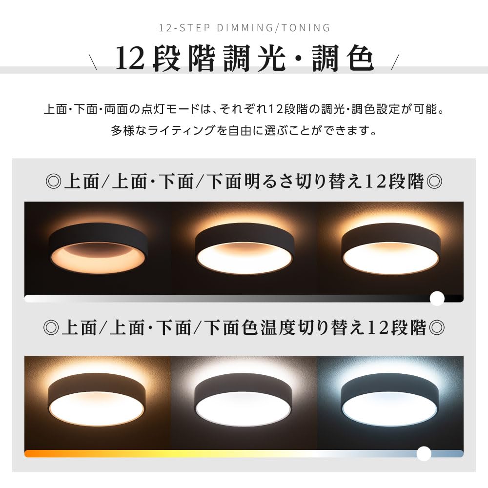 Saving Measures 2024 LED Ceiling Lighting Tatami Indirect Dimming and Color Remote Control Sleep LED Ceiling Energy Power Easy Ceiling Living LED