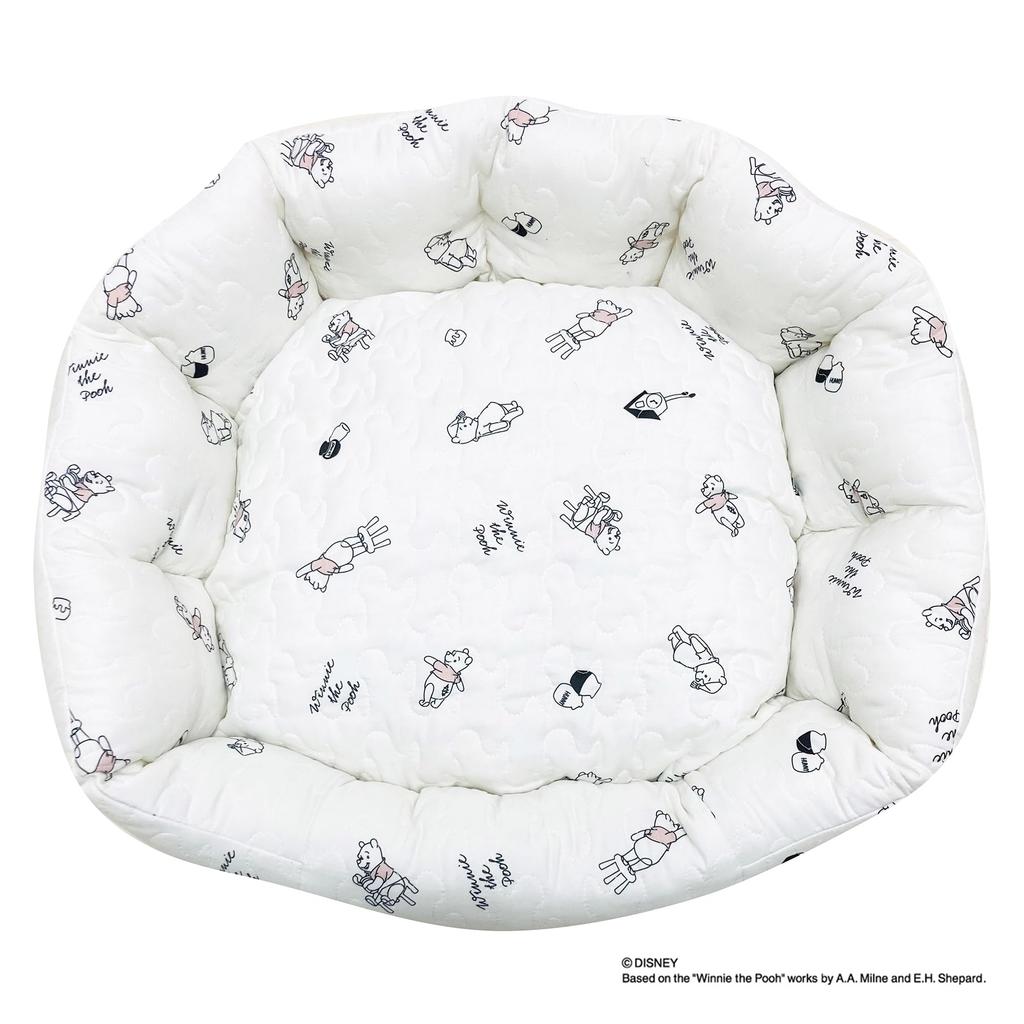 MORIPiLO Morishita Pet Bed for Dogs and Winnie the Korean Style Ible Peach Skin Disney Character Goods 4621326 Cats, Summer/Winter Year-round, Pooh,