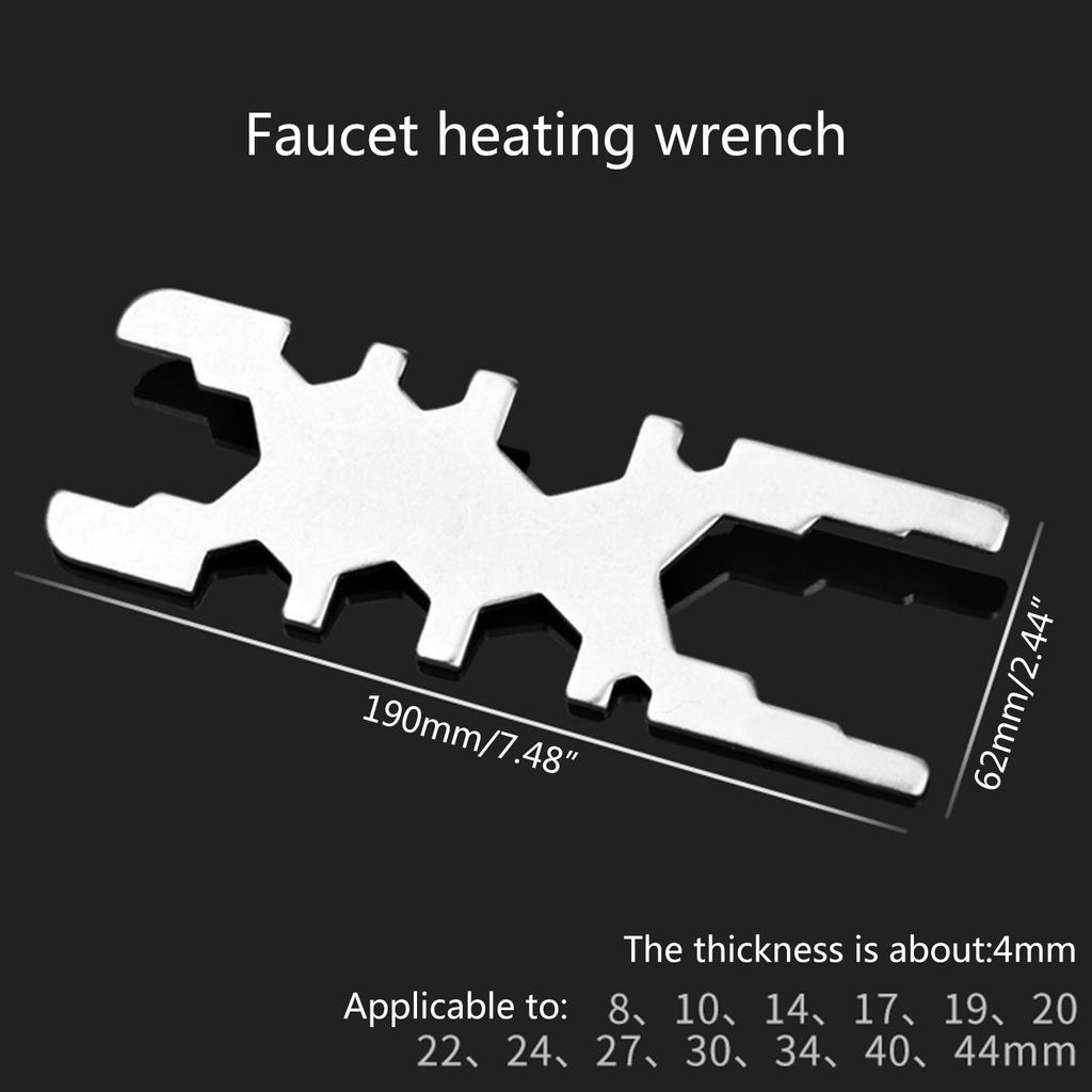 Многоцелевой гаечный ключ, оборудование для самостоятельного ремонта, инструменты для снятия и установки смесителя для душа в ванной, инструмент для установки смесителя