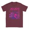 Kujo Jotaro JoJos Bizarre Adventure T Shirts for Unisex Pure Cotton TShirts Round Collar Tee Shirt Short Sleeve Clothing Summer