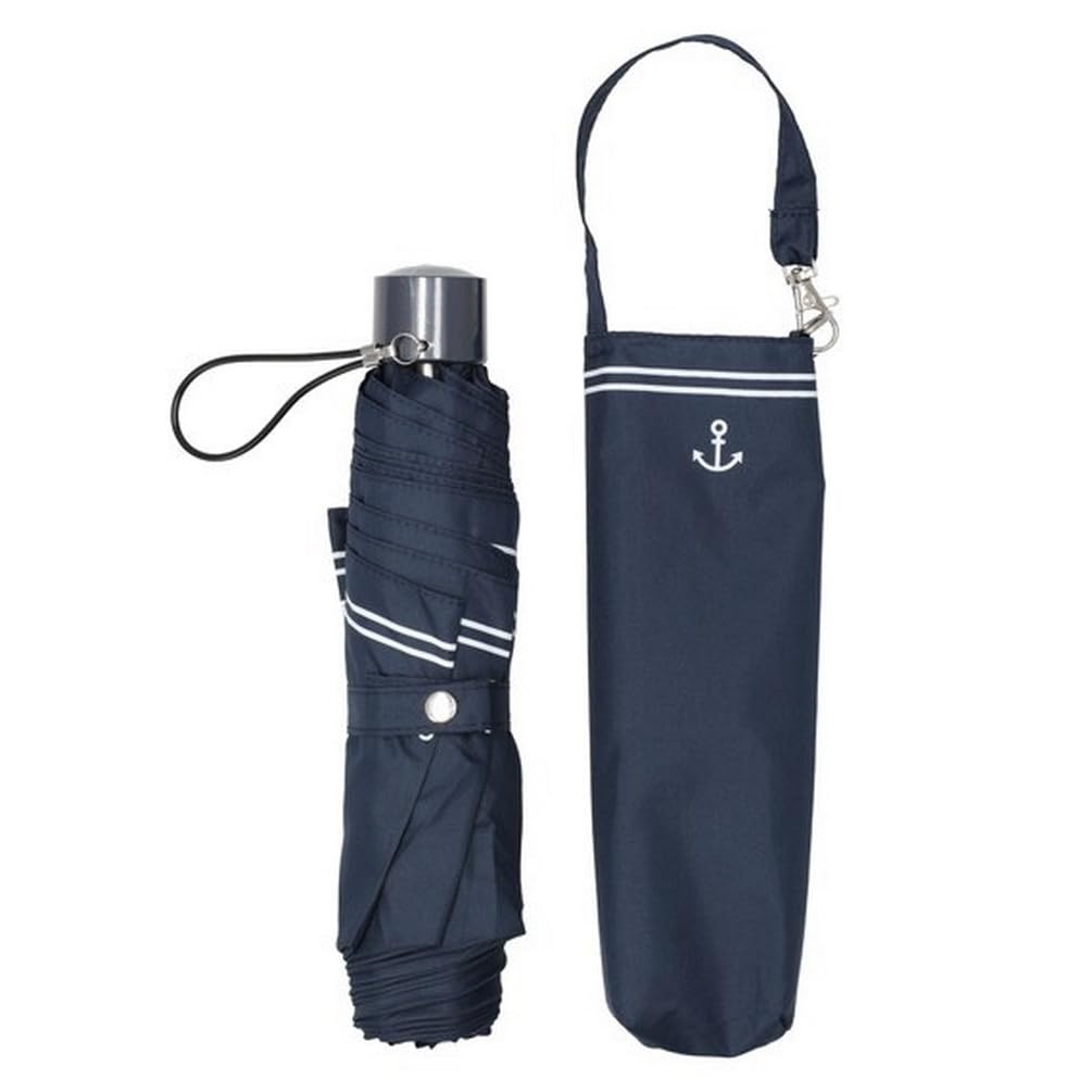 Зонт складной Nitori Sunny or Rainy Marine 55 см темно-синий NITORI 8699907