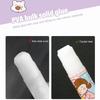 ПВА BulkGlue Stick Канцелярские принадлежности Маленький 9 г Твердый клей Студенческий клей Карандашные стержни Клей Липкий карандаш Канцелярские принадлежности ПВА Клей Карандаш