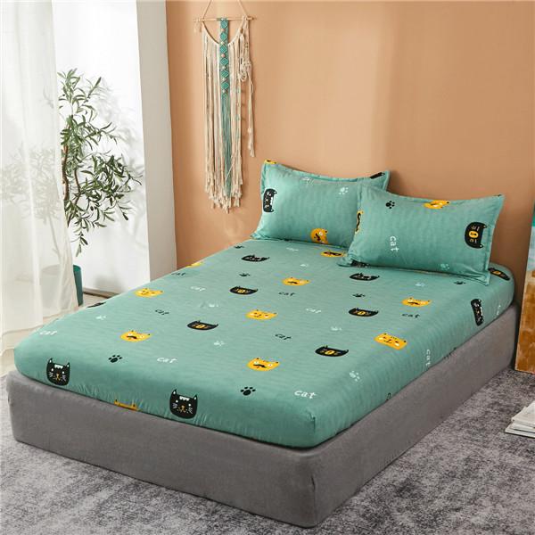 3 шт. простыня с 2 шт. наволочками, наматрасниками, простынями с принтом, хлопковыми дышащими простынями, постельными принадлежностями