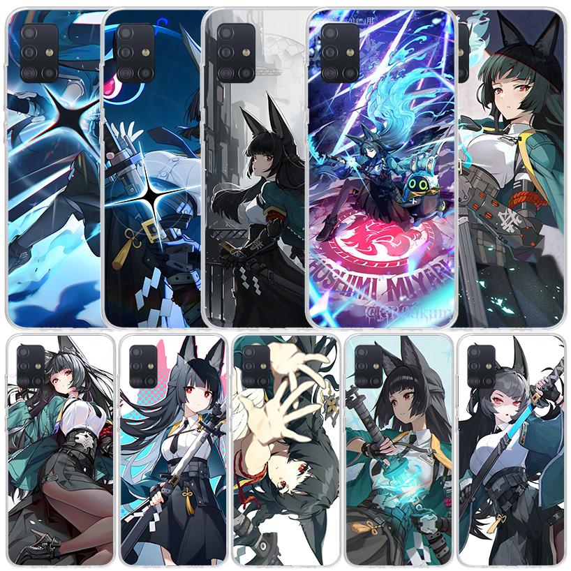 Hoshimi Miyabi Zenless Zone Zero ZZZ Мягкий чехол для Samsung Galaxy A12 A22 A32 A52 A72 A02S Чехол для телефона Note 20 Ultra 10 S10 Plus