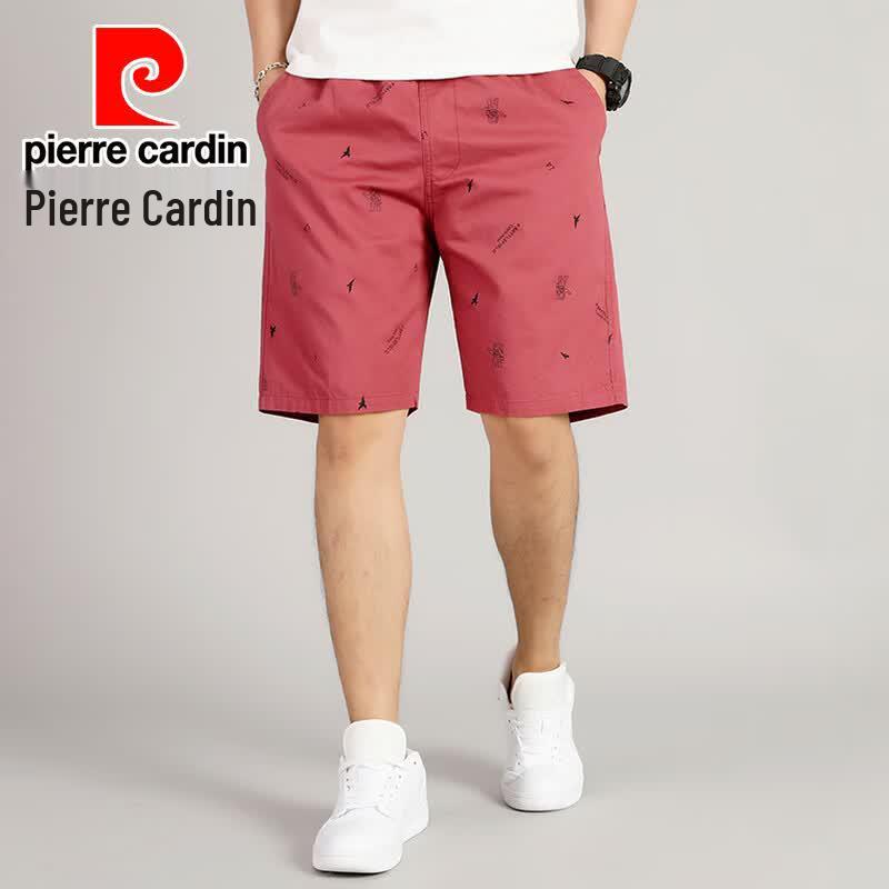 Pierre Cardin Мужские свободные повседневные летние шорты с принтом