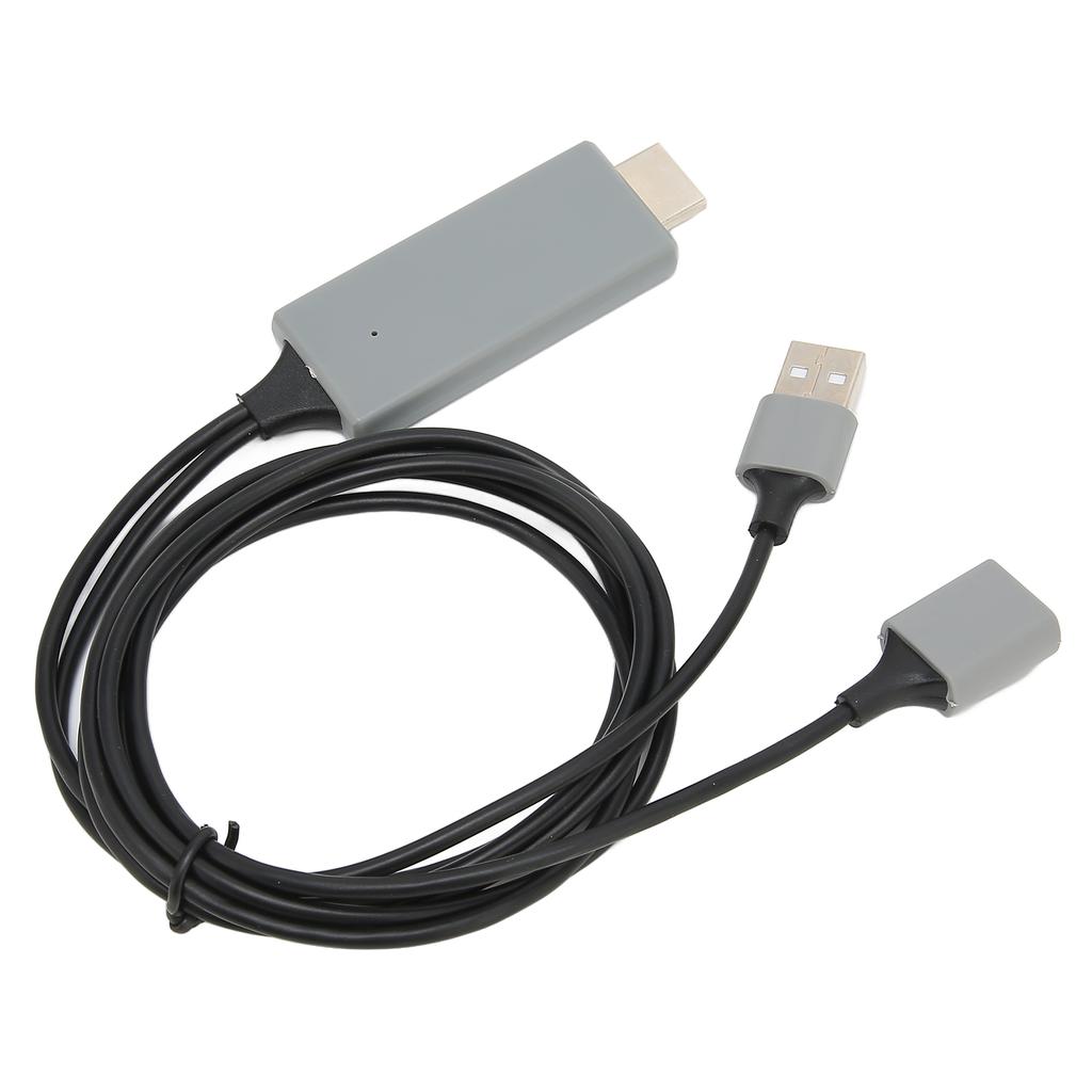 HDTV Cable Adapter 1080P HD Multimedia Interface Cable Adapter for TV Display Projector