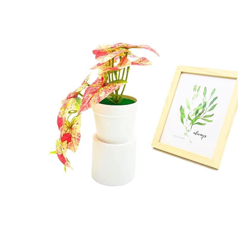 Эпипремнум Имитация Золотистый В горшке Искусственное Растение Украшение Декор