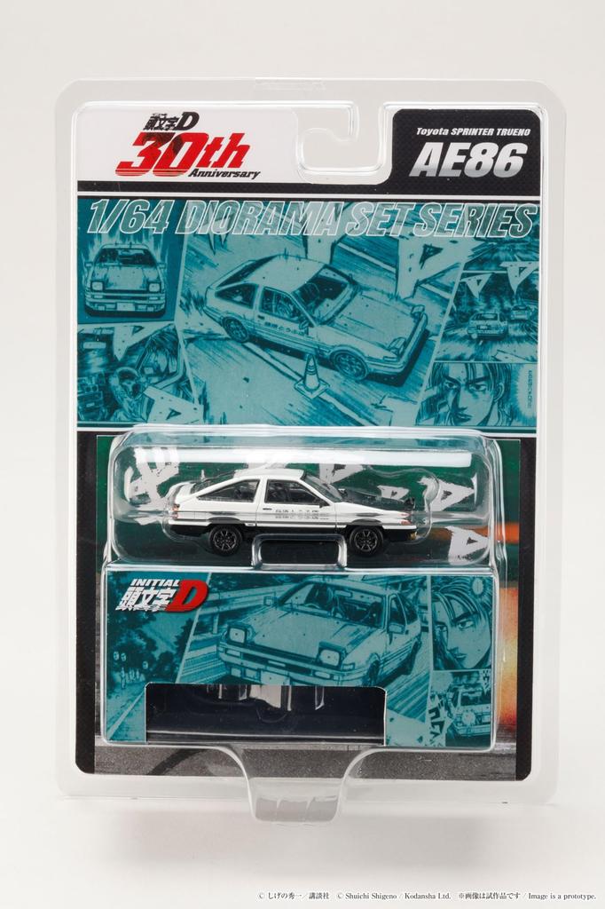 Toyota SPRINTER TRUENO Initial D Takumi Fujiwara VS Tomoyuki Tate 1/64 (AE86) /