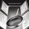 KOBACH 30cm 316L Stainless Steel Non-stick Flat Bottom Wok