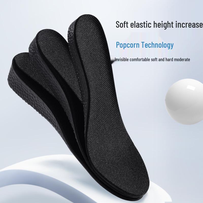 Boost Super Soft Height Increasing Air Cushion Insoles - Unisex Pressure Relief Sports Shoe Pads
