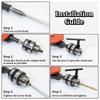 0.6-6 MM Manual Drilling Tool Multi-function Carpenters Bit Brace New Hand Crank Drill