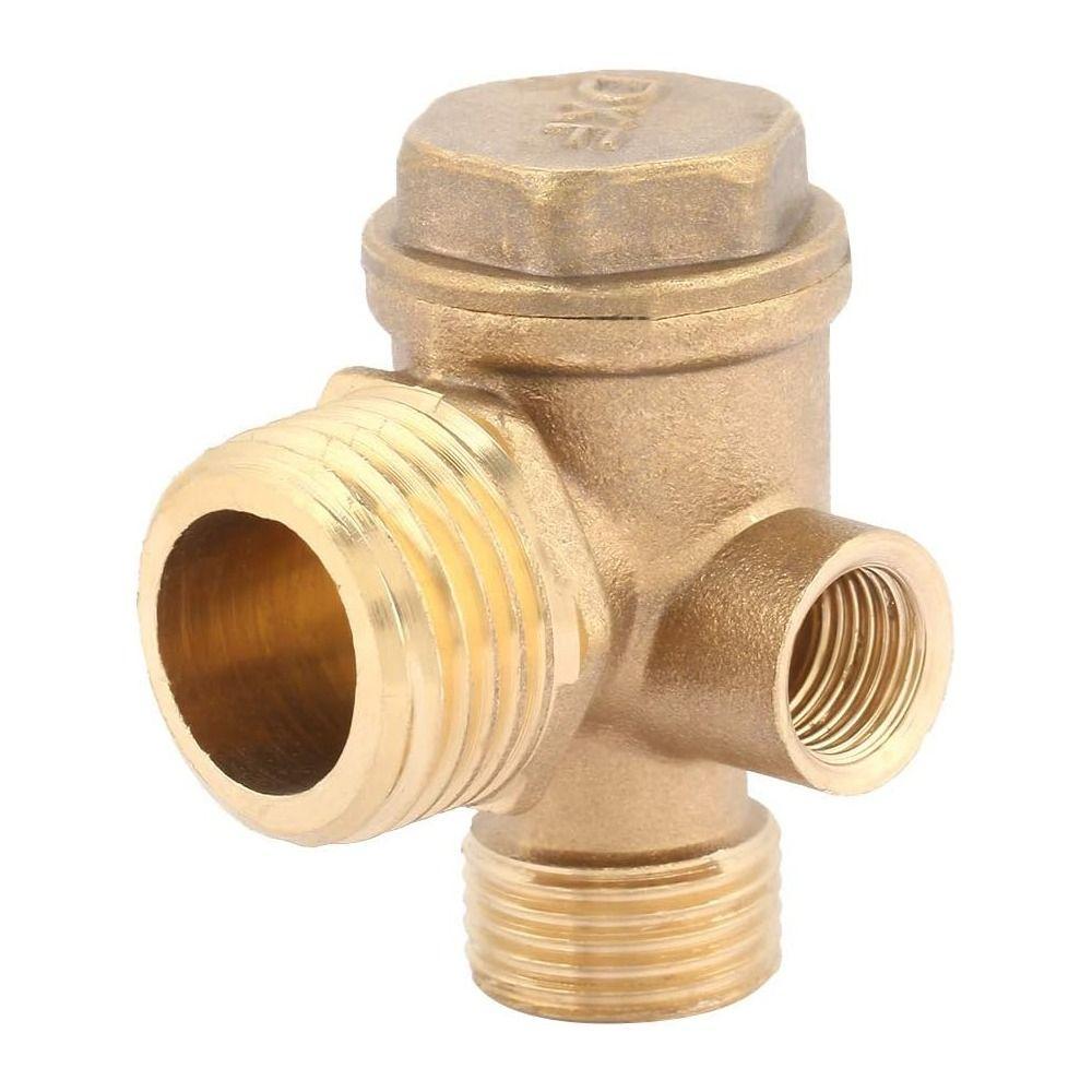 Male Threaded Check Valve Air Compressor Valve The Old or Broken Check Valve of Air Compressor.