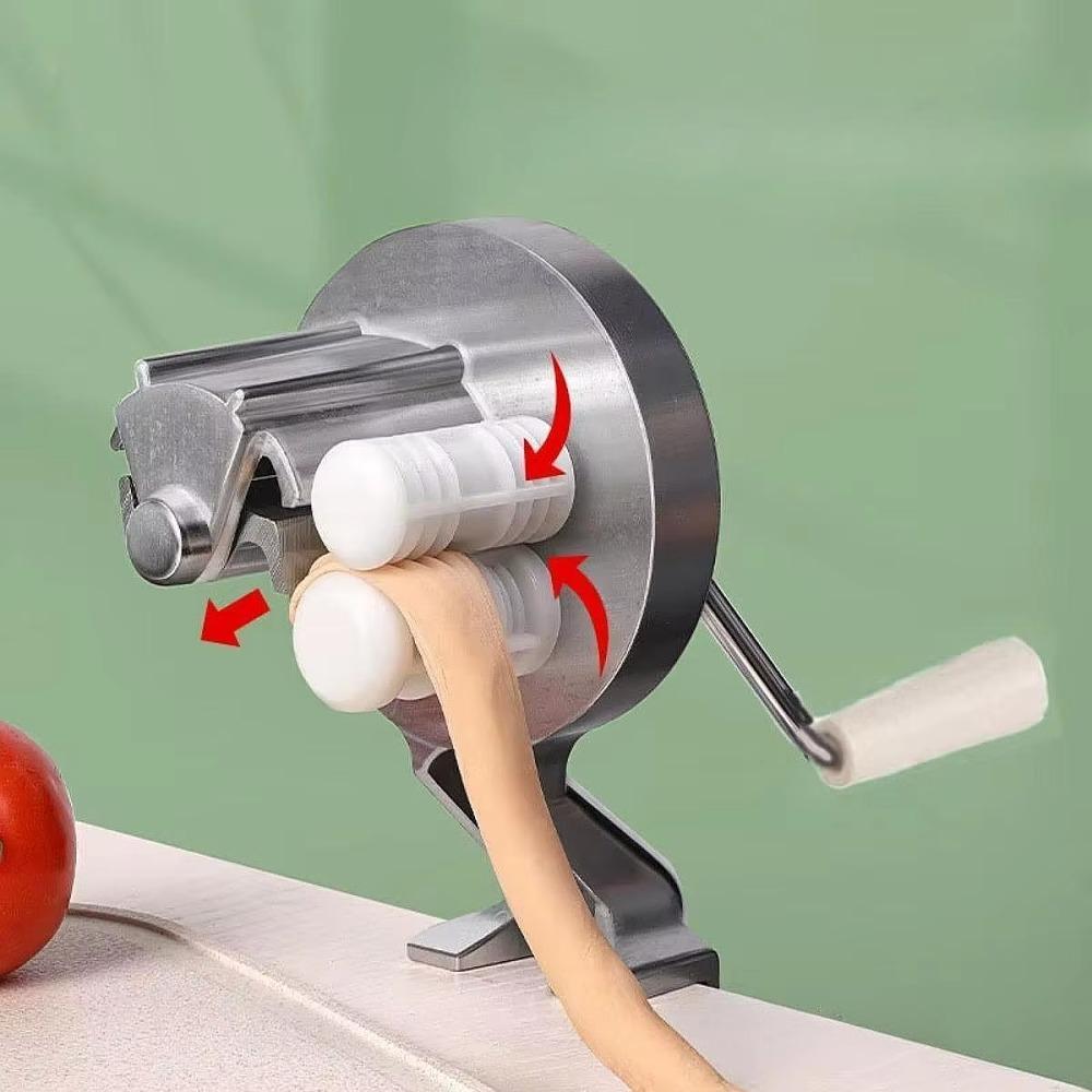 Эргономичная ручная машина для пасты с ручным приводом для феттучини Долговечная машина для макарон Десерт