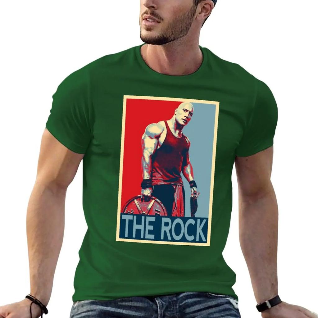 dwayne johnson T-Shirt edition vintage clothes plain t shirts