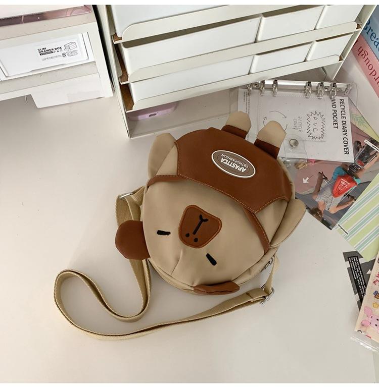 Детская сумка женская сумка через плечо мультяшный студент медведь сумка через плечо