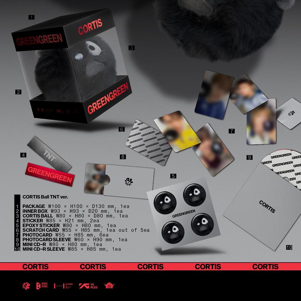 (CORTIS Ball ver.) CORTIS [GREENGREEN] 2nd EP ALBUM
