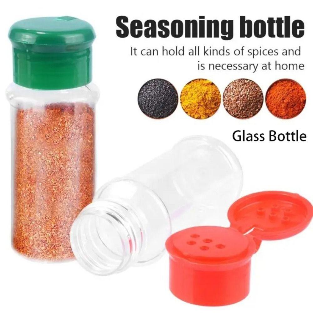 Прозрачная бутылка для шейкера для приправ, стеклянная бутылка, баночка для приправ, банка для хранения специй, кухня