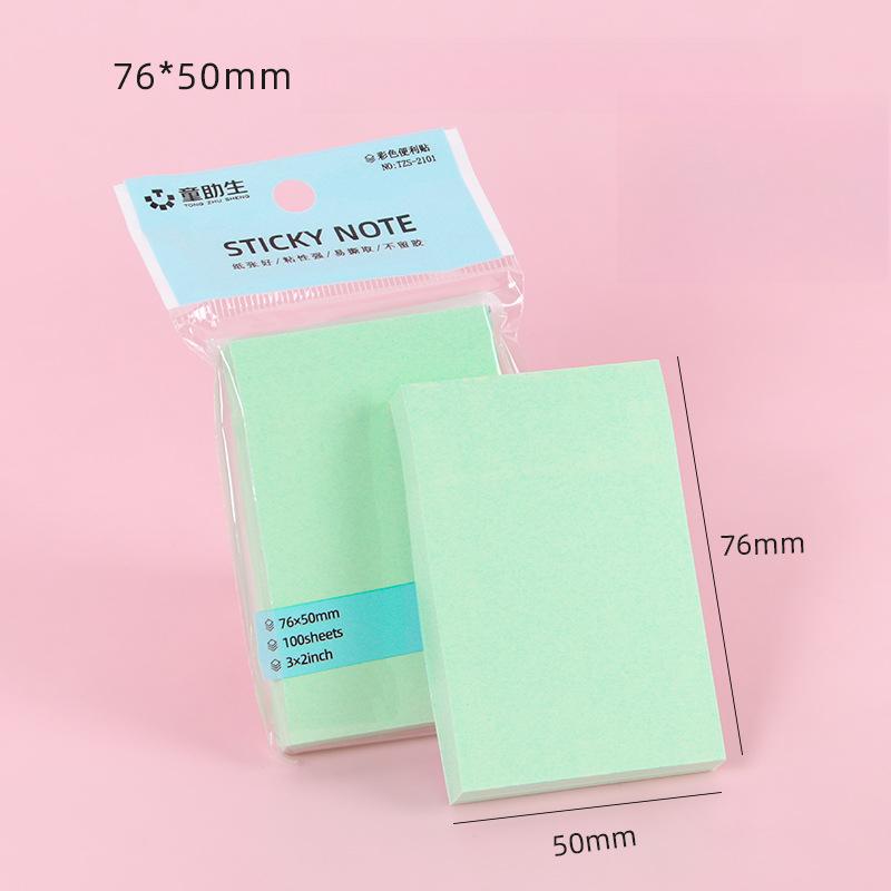 100-Color Sticky Notes - 4-Color Memo Pads, Tearable for Office, Home & School, Perfect for Holidays & Gifting