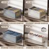 Modern Collapsible Cotton Linen Storage Bin With Clear View For Clothing And Wardrobe Arrangement