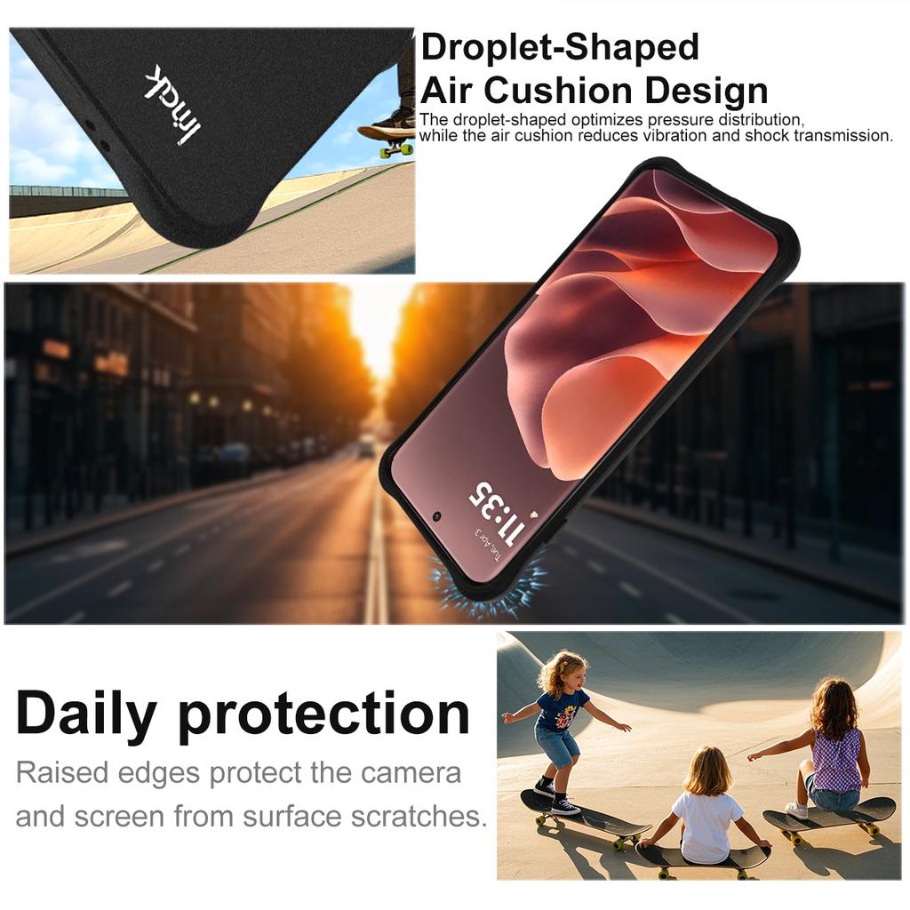 Чехол для телефона Moto Edge 70 Pro Pro+ Plus 5G IMAK Ударопрочный Матовый Мягкий Чехол