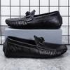 New Fashion Mens Casual Shoes Genuine Leather Male Loafers Comfy Summer Boats Shoes Mocassin Ultra-light Soft-Soled Driving Flat