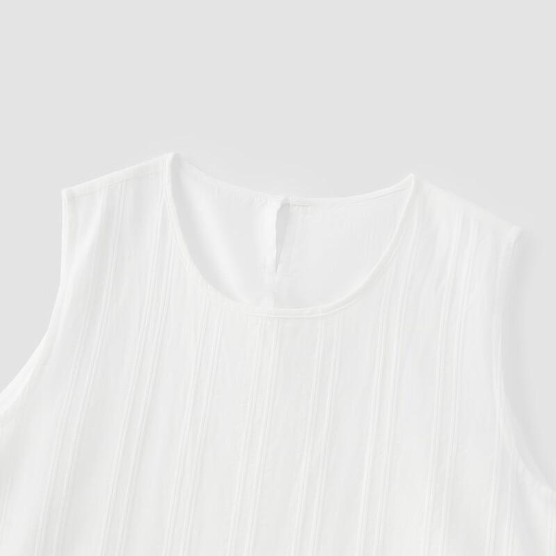 Женское sleeveless платье Semir из жаккардового хлопка и льна