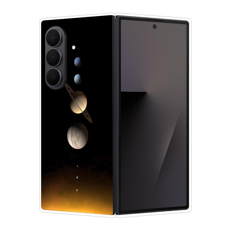 Прозрачный чехол для телефона Samsung Galaxy Z Fold 7 6 5 4 3 2 Защитная крышка Жесткий ПК Прозрачный Ударопрочный Бампер Для Samsung Z Fold7
