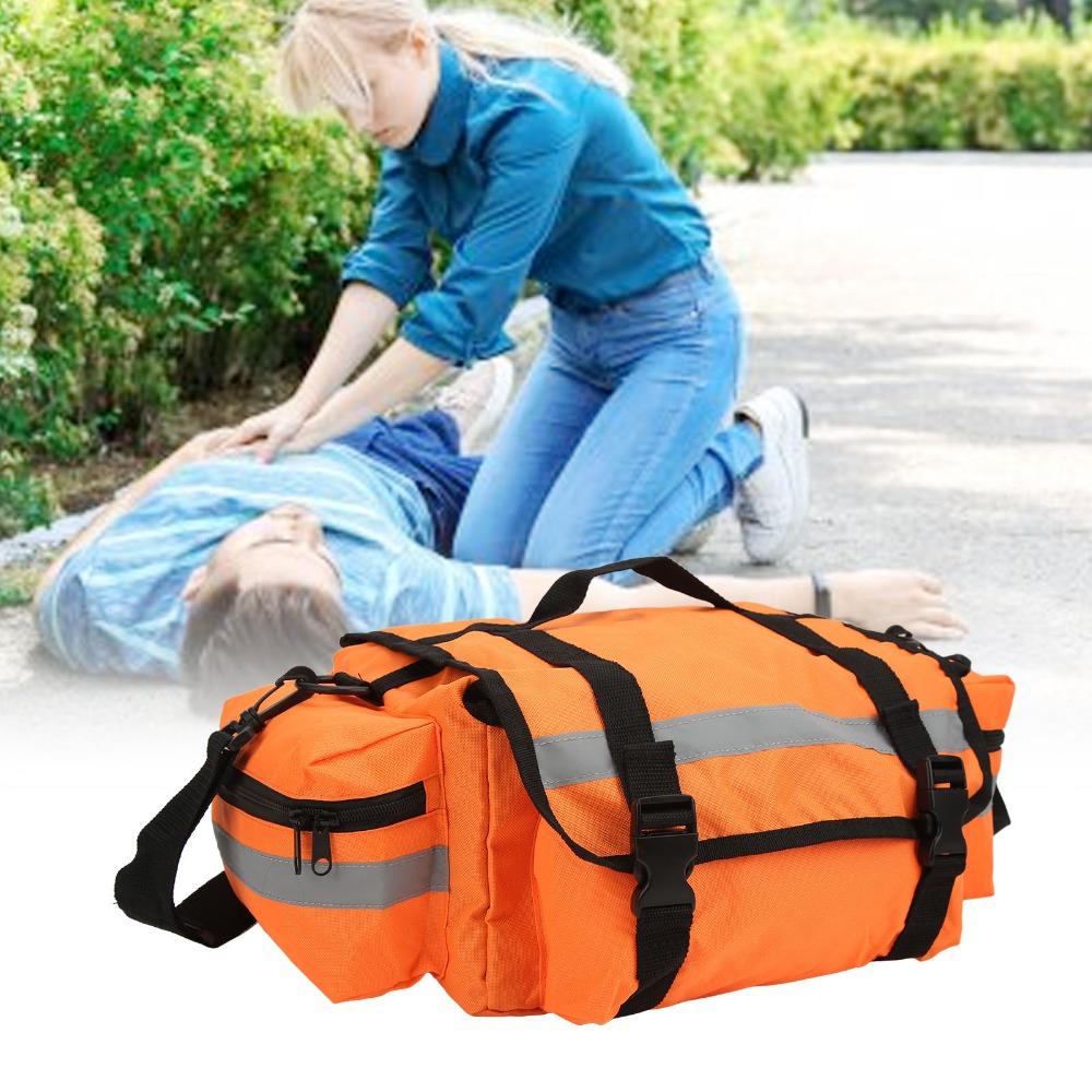 Multiple Pockets First Responder Bag Large Capacity Trauma Bag Durable First Aid Bag  Outdoor Use