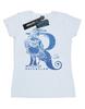 Womens/Ladies Ravenclaw Glitter Cotton T-Shirt