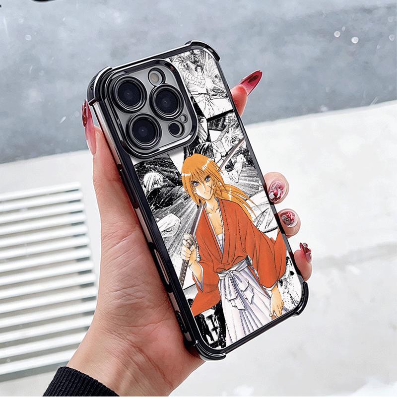 Мягкий чехол для телефона с аниме Rurouni Kenshin для Xiaomi Poco X7 X8 Pro Max X6 X5 X3 F8 Ultra F7 M8 M7 M5S Redmi 15C 15A 15 14C 13C 12C