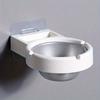 Wall Mounted Windproof Stainless Steel Ashtray Minimalist Design for Home Office Indoor Outdoor Use Smokeless Ashtray