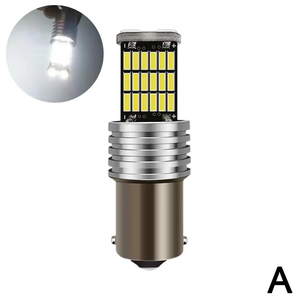 Автомобильная задняя лампа T15 1156 Ba15s P21w W16w 45smd 4014 светодиодная лампа для мотоцикла, часть 7440, лампа, автоматический сигнал, тормоз, резервный ход, задний ход V6d7