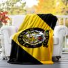 Richmond Tigers Flannel Blanket Soft All-Season Throw, Design for Camping, Car Travel, Hiking Sofa, Bed, Office Perfect Gift for Parties