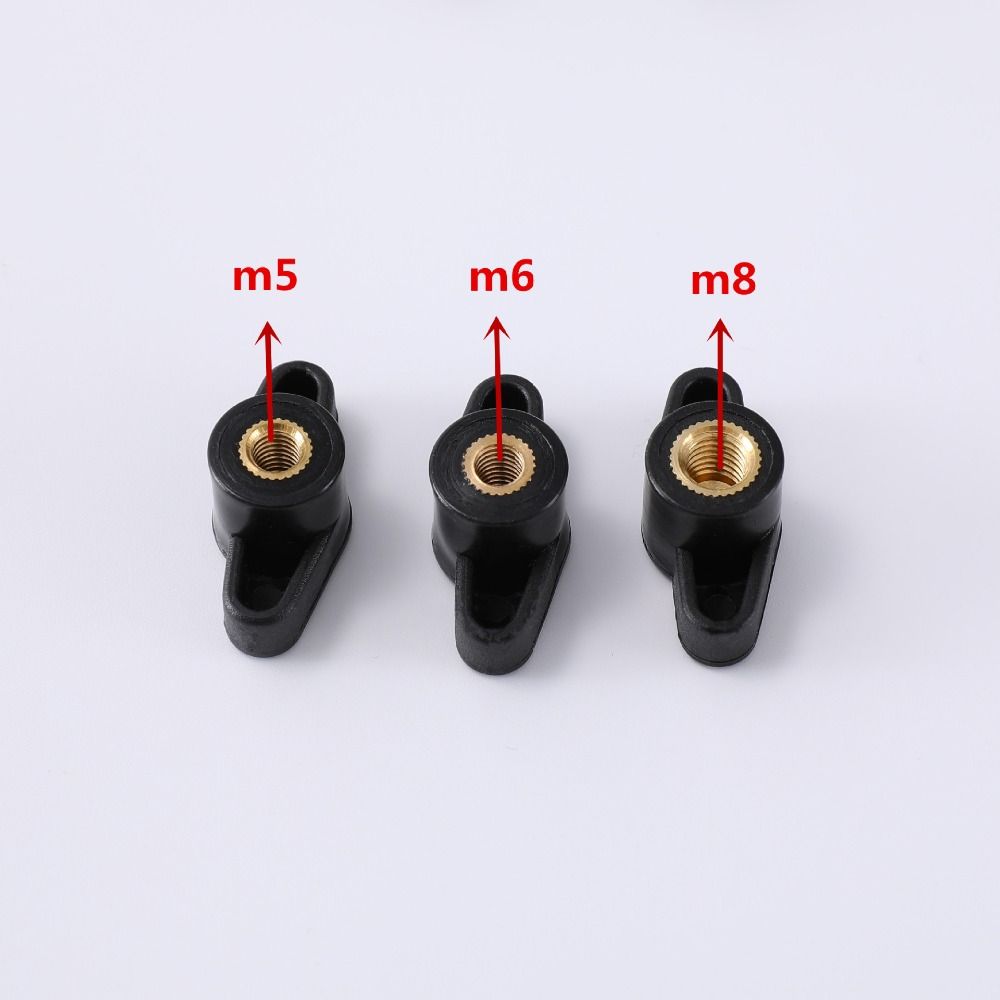 10pcs Easy Grip Hand Screw Nuts Anti-slip Threaded Knobs Practical T Knobs Woodworking Jigs