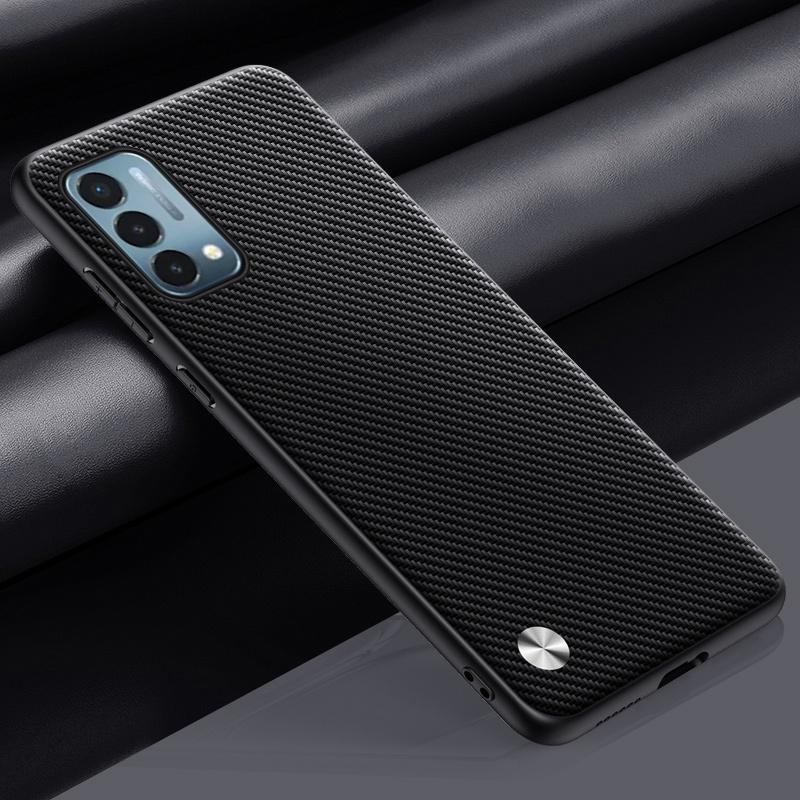 Роскошный чехол из искусственной кожи для OnePlus Nord N200 Задняя крышка Силиконовый противоударный Чехол для телефона с полной защитой для One Plus Nord N200 5G