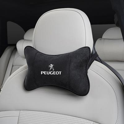 Дышащая автомобильная подушка под шею из замши для Peugeot 208 2008 5008 408 308 3008 5008 4008 Landtrek Rifter e-Expert e-TRAVEL 5tr