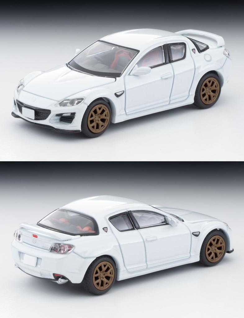 TOMYTEC Tomica Limited Vintage Neo 164 Scale LV-N314e Mazda RX-8 Spirit R White 2012 Model (Finished Model) 336020